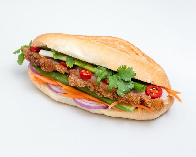 Roast pork roll
